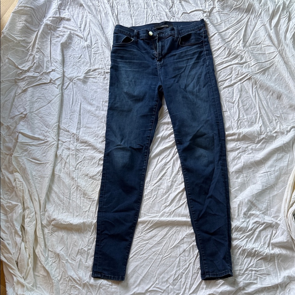 J Brand Women's Dark Blue Skinny Jeans